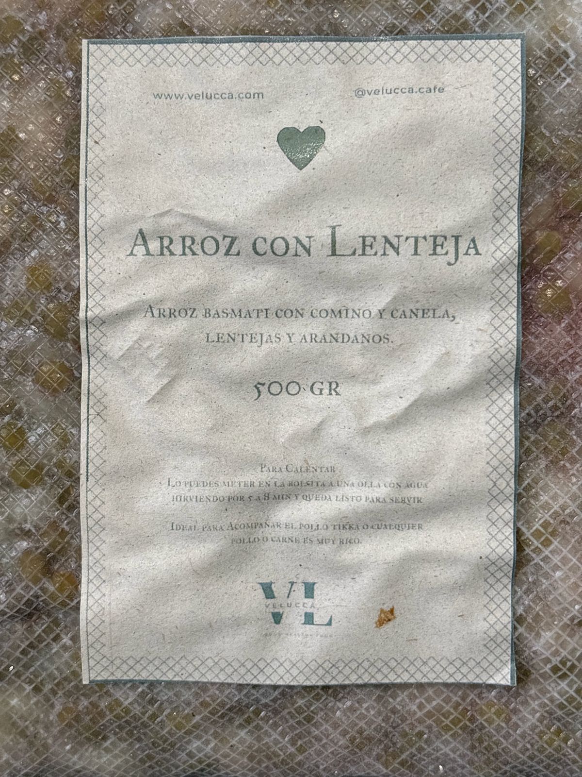 Arroz con lenteja
